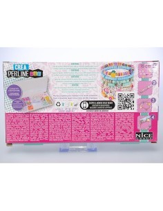 Crea Perline, perline Heishi, perline ABC, bracciali, collane, decorazioni, bambini 6+