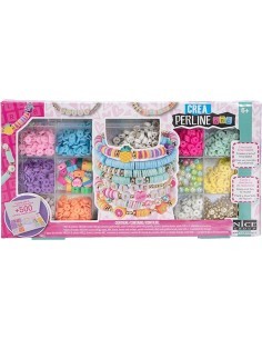 Crea Perline, perline Heishi, perline ABC, bracciali, collane, decorazioni, bambini 6+