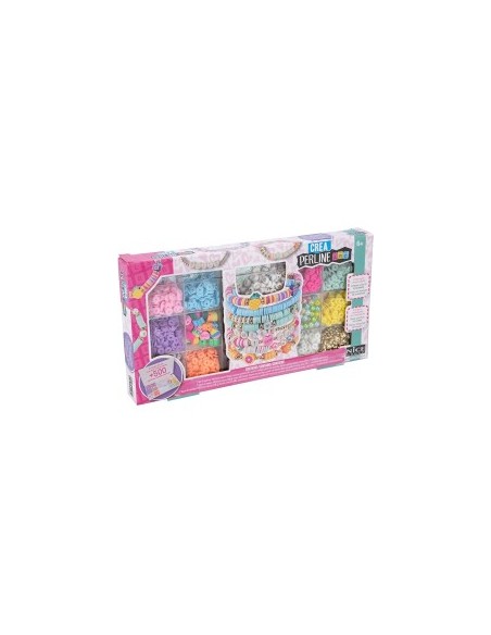 Crea Perline, perline Heishi, perline ABC, bracciali, collane, decorazioni, bambini 6+