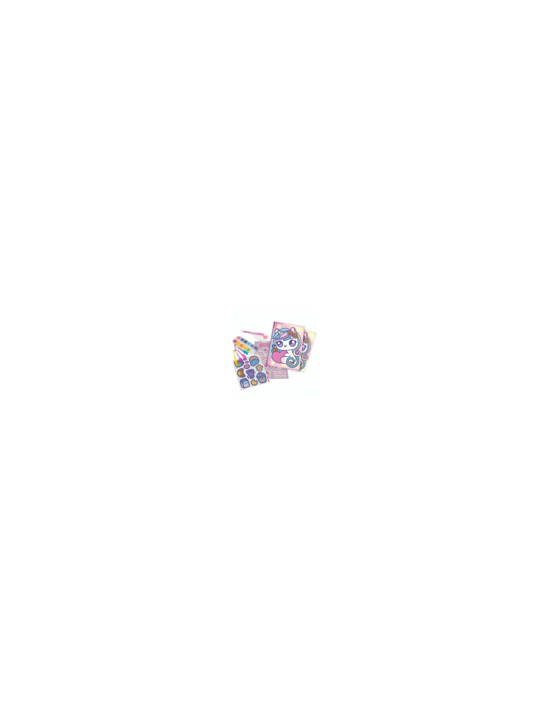Diamantiny Diario Kawaii, diario segreto, diario bambina, kawaii, gemme 3D, creatività, regalo bambina, 6+