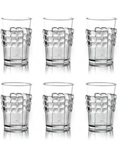 SET 6 REGGIBICCHIERI TRASP.TIFFANY