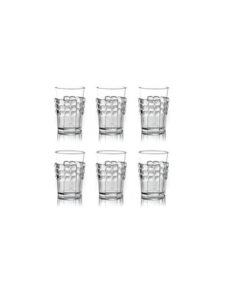 SET 6 REGGIBICCHIERI TRASP.TIFFANY