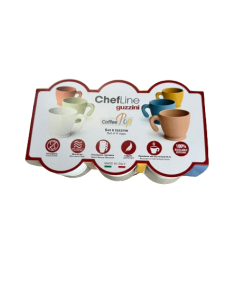 SET 6 TAZZINE CAFFE 214256156 80CC BIANCHE