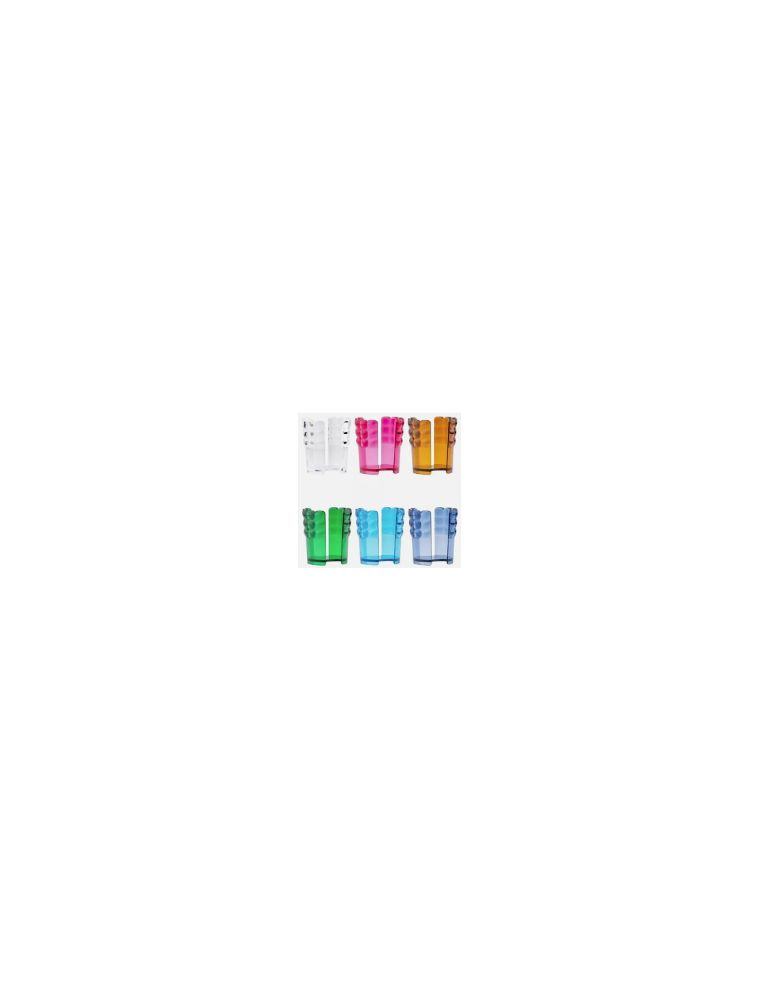 SET 6 REGGIBICCHIERI TIFFANY COLORI ASSORTITI