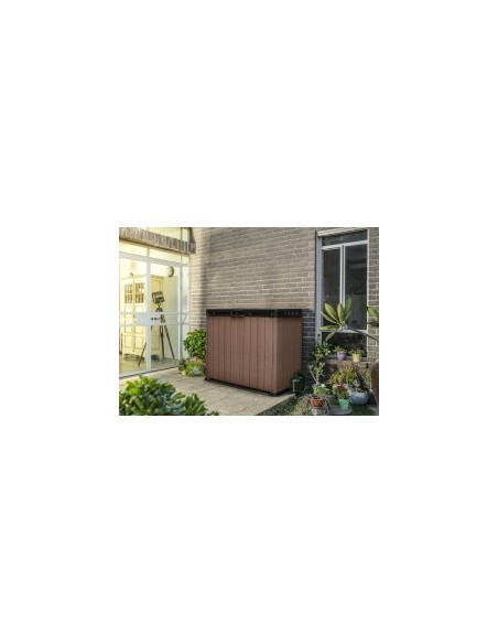 BAULE PORTATTREZZI DARWIN RESINA 140X80X120CM MARRONE