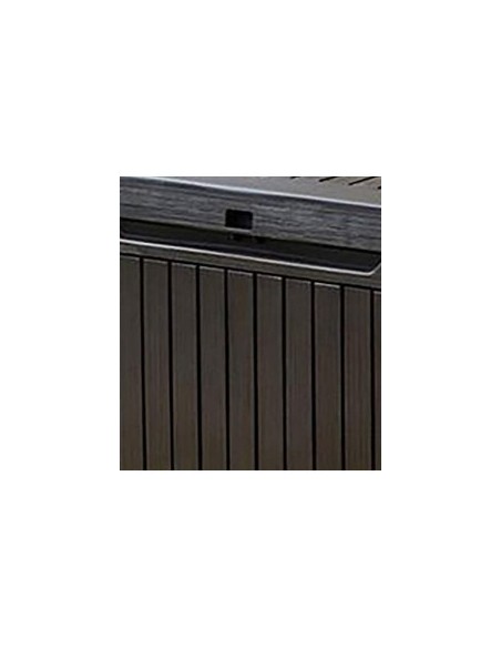 BAULE CONTENITORE SPRINGWOOD MARRONE 123X53X57CM