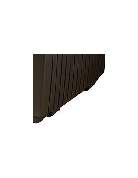 BAULE CONTENITORE SPRINGWOOD MARRONE 123X53X57CM