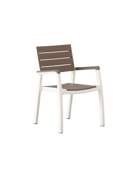 POLTRONA HARMONY BIANCO/CAPPUCCINO