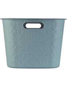 CESTA PORTABIANCHERIA 258702 VERDE 45LT 40X60X28CM