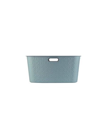 CESTA PORTABIANCHERIA 258702 VERDE 45LT 40X60X28CM
