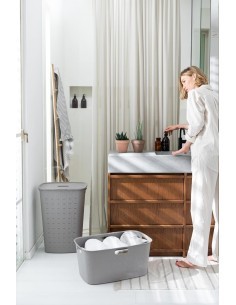 CESTA PORTABIANCHERIA 258704 TORTORA 45LT 40X60X28CM