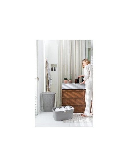 CESTA PORTABIANCHERIA 258704 TORTORA 45LT 40X60X28CM