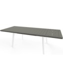 TAVOLO HARMONY ANTRACITE/BIANCO 162/241X100CM ALLUNGABILE