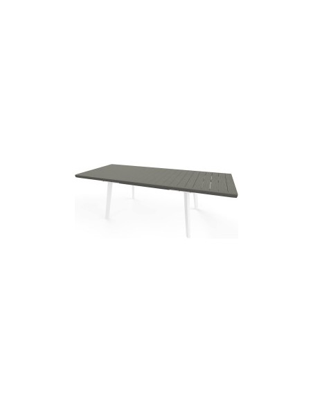 TAVOLO HARMONY ANTRACITE/BIANCO 162/241X100CM ALLUNGABILE