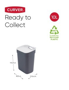 PATTUMIERA GRIGIA 10LT READY TO COLLECT