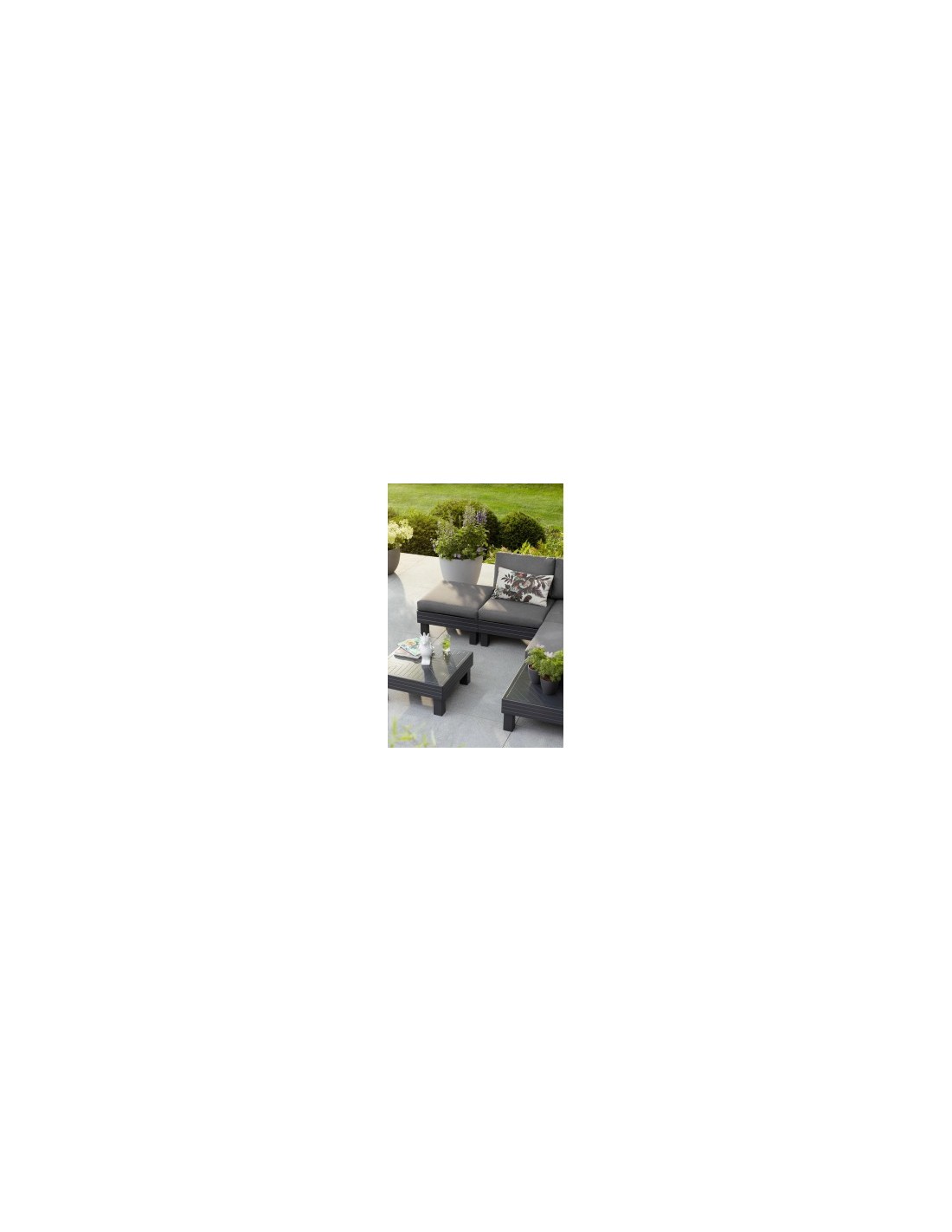 SALOTTO K257361 ELEMENTS GRAFITE MODULARE