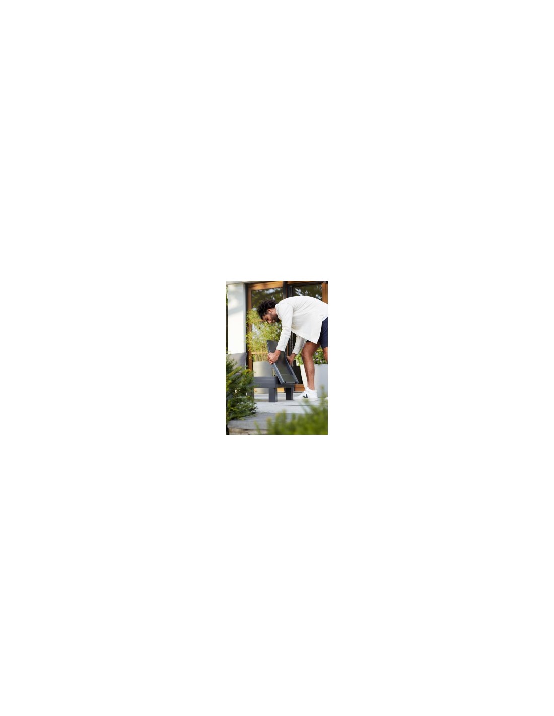 SALOTTO K257361 ELEMENTS GRAFITE MODULARE