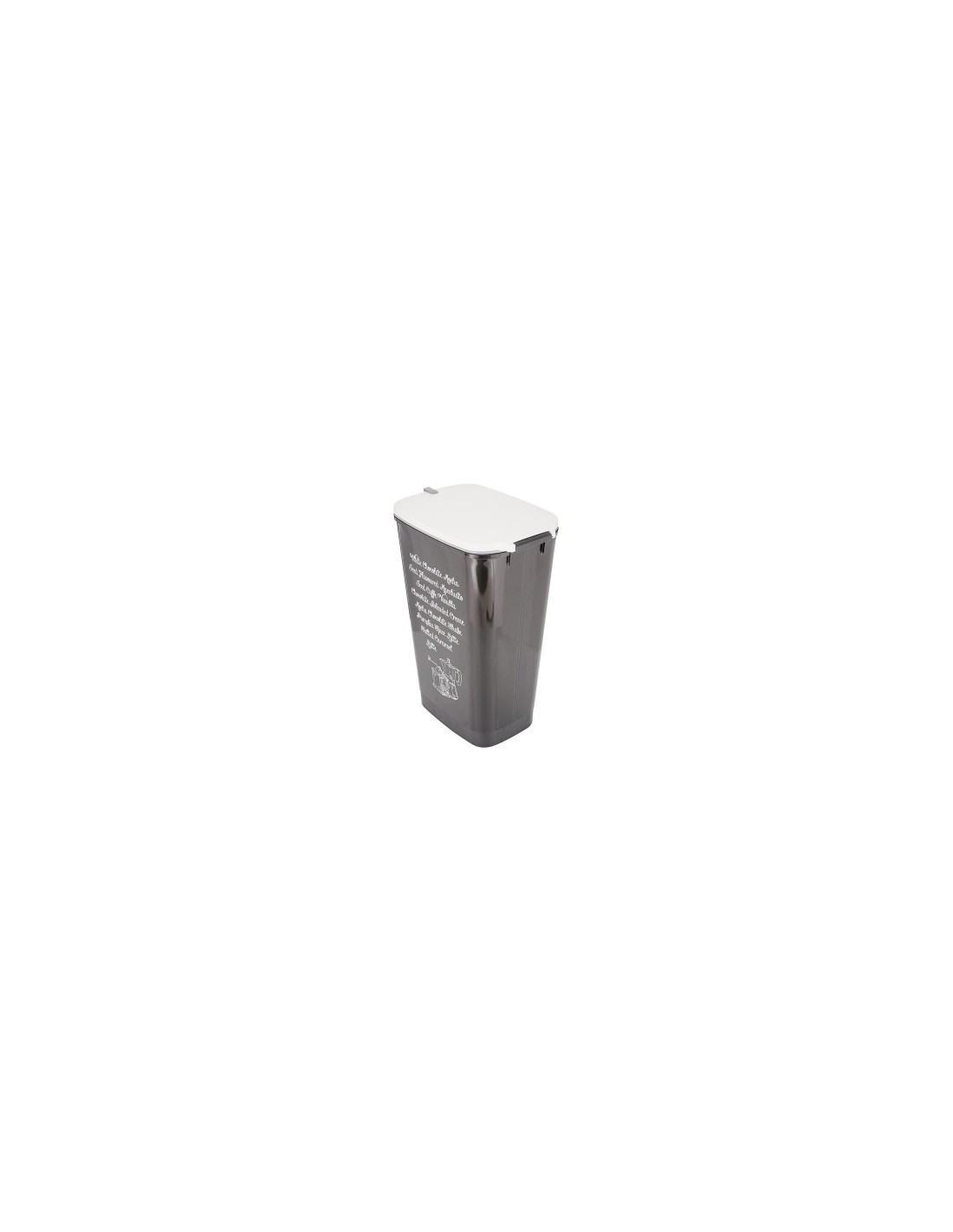 KIS CHIC PATTUMIERA IN PLASTICA MENU/COFFE 50 LT KETER su TreG Ingr...