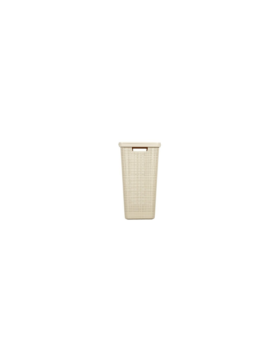 PORTABIANCHERIA JUTA 58LT BIANCO CON COPERCHIO