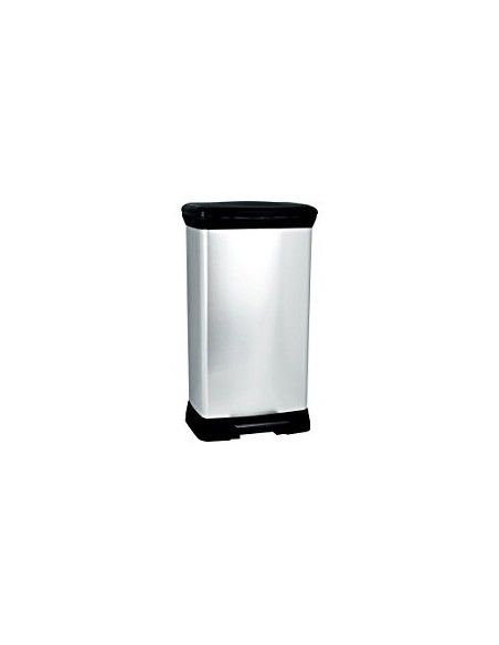 CURVER DECO PATTUMIERA RETTANGOLARE A PEDALE 50 LT KETER su TreG In...