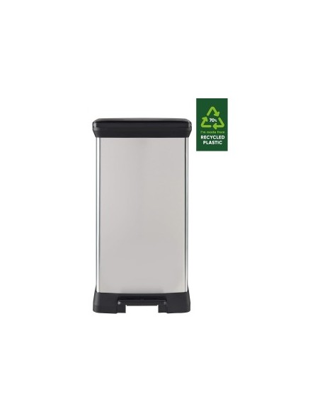 CURVER DECO PATTUMIERA RETTANGOLARE A PEDALE 50 LT KETER su TreG In...