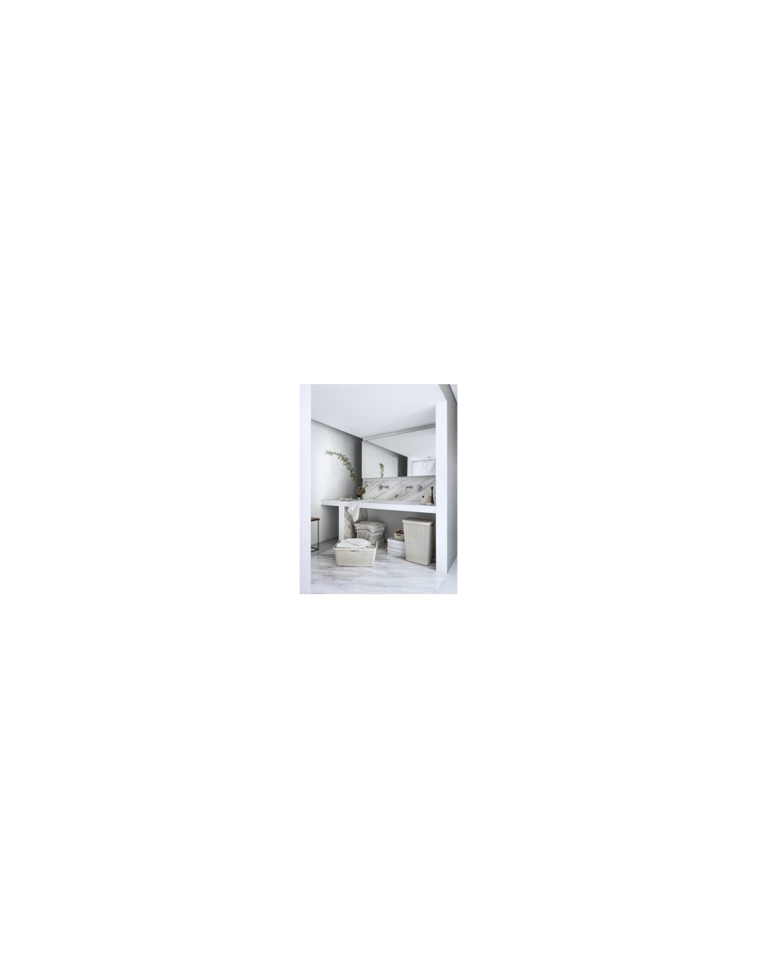 CESTA PORTABIANCHERIA JUTA 46LT BIANCO