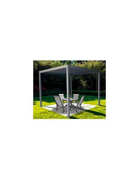 PERGOLA PALMAS 3X3MT ANTRACITE