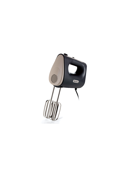 Sbattitore elettrico 450W, 5 velocità + Turbo, 2 fruste per impastare e montare, Dark & Sahara Grey