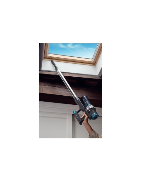Scopa elettrica 22V cordless, Digital Panel, aspirabriciole, serbatoio 1L, spazzola motorizzata con luci, autonomia 40 min