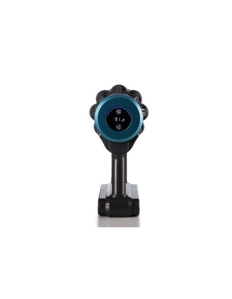 Scopa elettrica 22V cordless, Digital Panel, aspirabriciole, serbatoio 1L, spazzola motorizzata con luci, autonomia 40 min