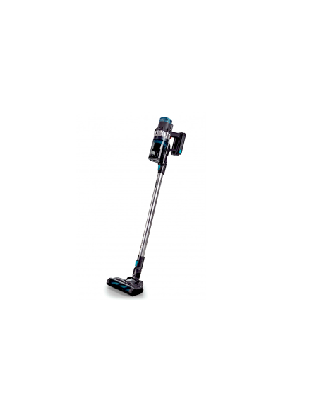 Scopa elettrica 22V cordless, Digital Panel, aspirabriciole, serbatoio 1L, spazzola motorizzata con luci, autonomia 40 min