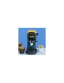 Ariete macchina caffè espresso Mango Yellow, 15 bar, per cialde e polvere, cappuccini cremosi, design colorato e vivace