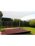 TENDA A VELA QUADRATA 5X5 BIANCA