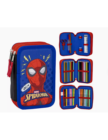 SPIDERMAN 2700001257 ASTUCCIO CON COLORI