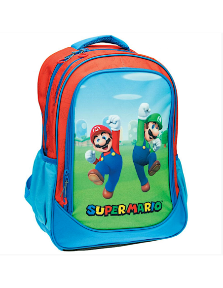 SUPERMARIO 00031 ZAINO GRANDE 3 CERNIERE