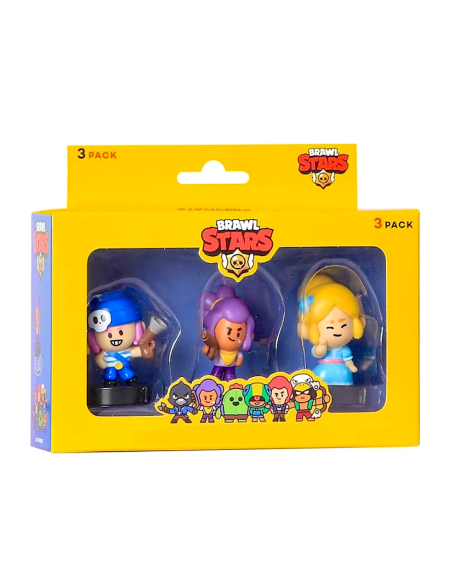 BRAWL STARS BRS17498 SET 3 PERSONAGGI
