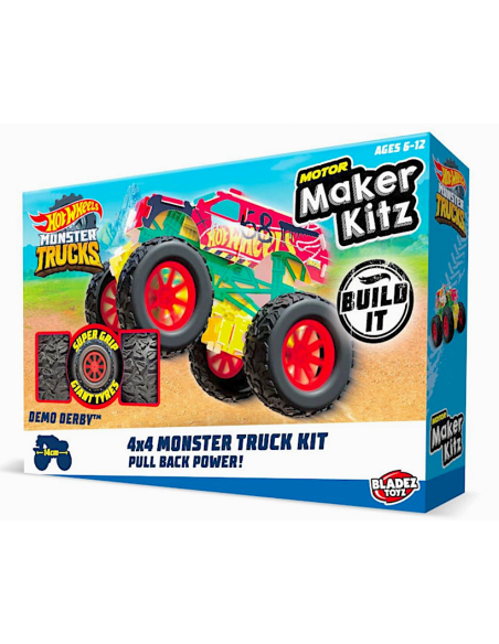 HOTWHEELS HTW17552 MONSTER TRUCK KIT MOTORIZZATO