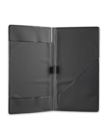 RISTO PORTA CONTO 2 TASCHE NERO