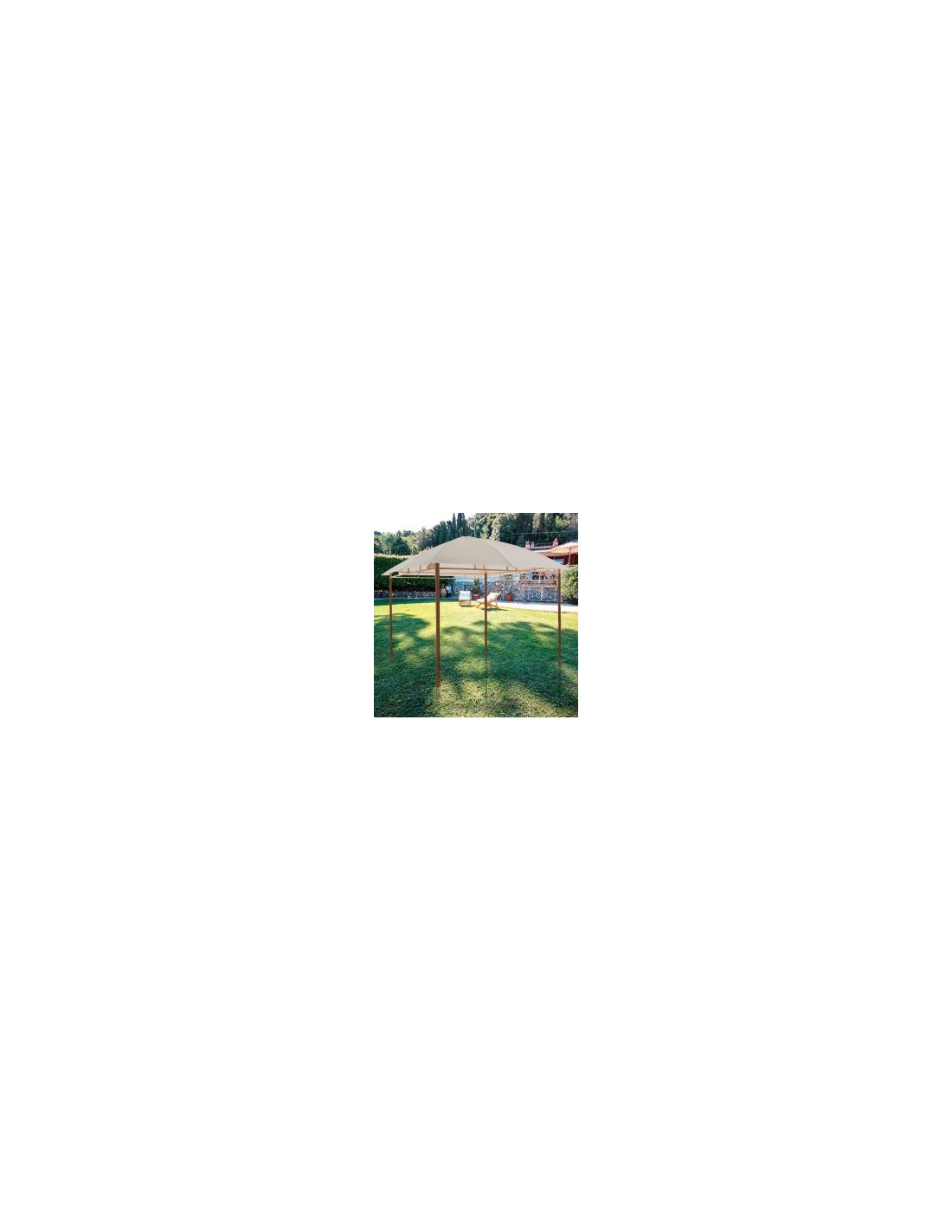GAZEBO 171405 SAWARA 3X3 ECRU' su TreG Ingrosso