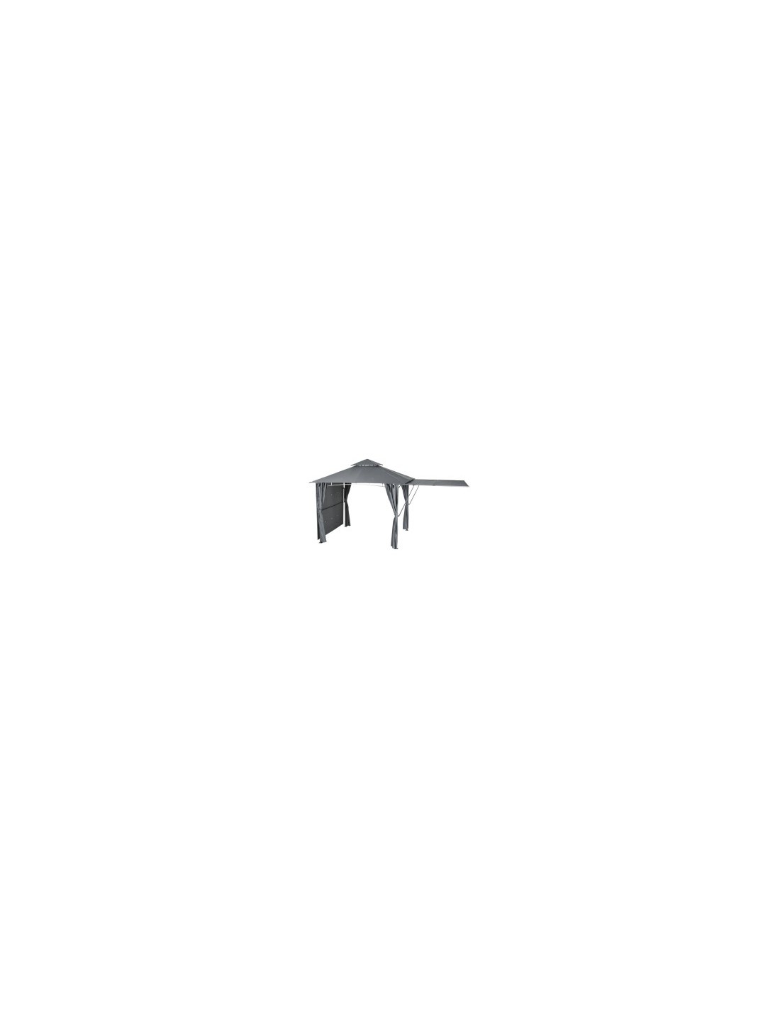 GAZEBO 149709 AMALYA 3X3 ARDESIA su TreG Ingrosso