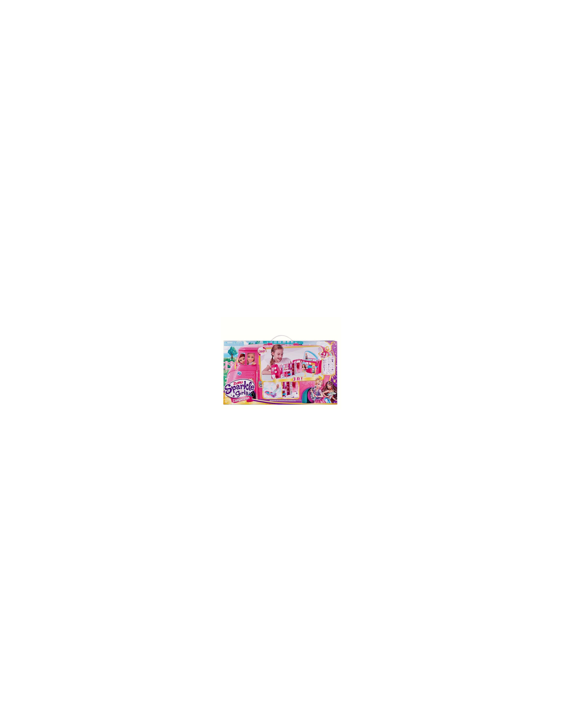 SPARKLE GIRLZ 100262 GLAM CAMPER VAN RETRO' APRIBILE