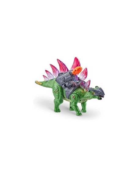 ROBO ALIVE  DINO WARS STEGOSAURO 7131 DINOSAURO ROBOT ARMATURA DA BATTAGLIA LUCI E SUONI