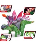 ROBO ALIVE  DINO WARS STEGOSAURO 7131 DINOSAURO ROBOT ARMATURA DA BATTAGLIA LUCI E SUONI