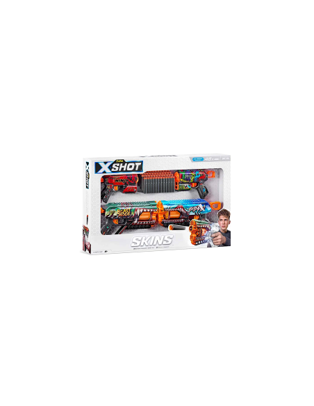 X-SHOT  SKINS MIX COMBO 36568 48 FRECCETTE GIOCHI ALL'APERTO PER ADOLESCENTI