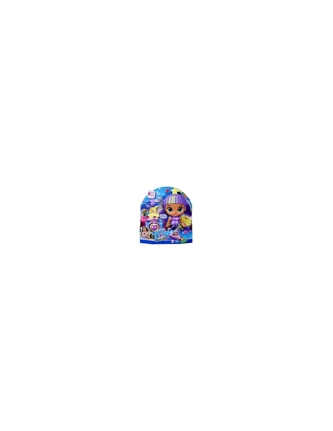 BABY ALIVE STAR BESTIES LUNA BAMBOLA SPAZIALE 25CM CON ACCESSORI F7360