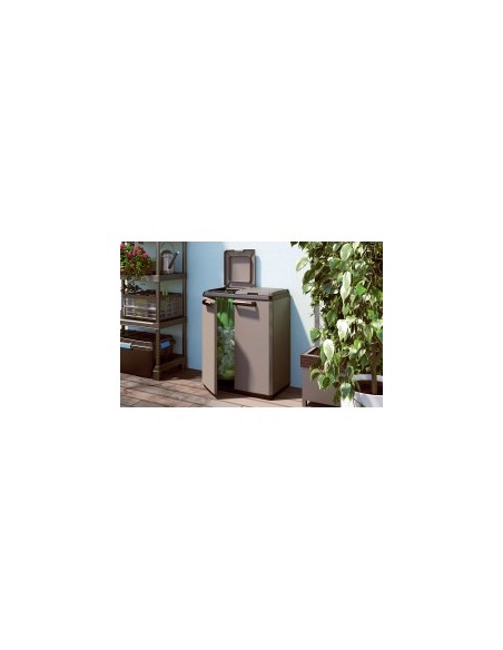ARMADIO SPLIT BASIC PER RACCOLTA DIFFERENZIATA 68X85X39CM