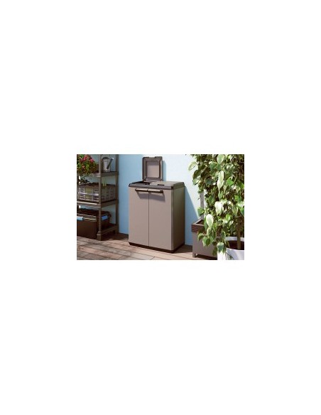 ARMADIO SPLIT BASIC PER RACCOLTA DIFFERENZIATA 68X85X39CM
