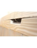 BAULE CONTENITORE SHERWOOD MARRONE 117X45X57CM