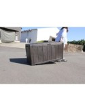 BAULE CONTENITORE SHERWOOD MARRONE 117X45X57CM