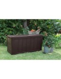 BAULE CONTENITORE SHERWOOD MARRONE 117X45X57CM